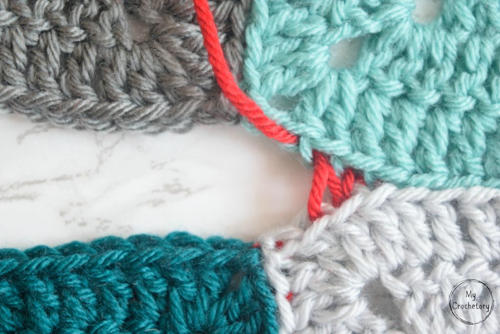 Mattress Stitch join tutorial for beginner by www.mycrochetory.com