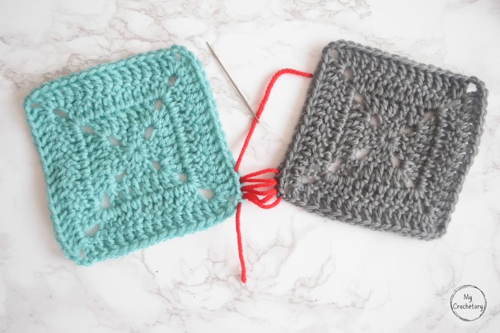 Mattress Stitch join tutorial for beginner by www.mycrochetory.com