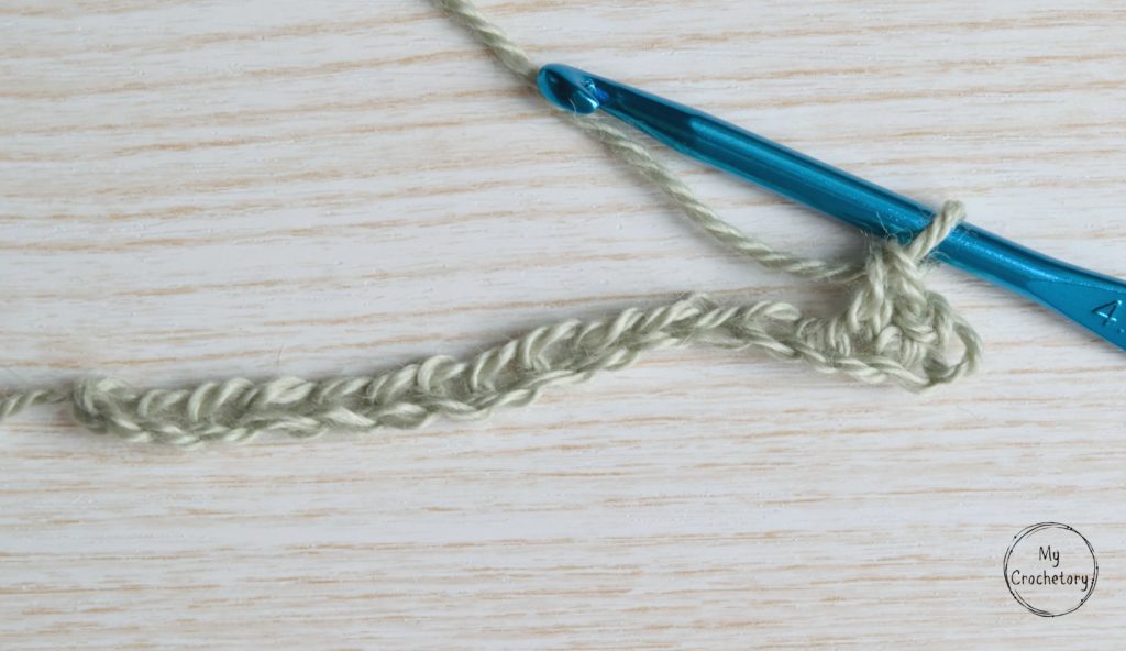 How to crochet the Moss Stitch tutorial
