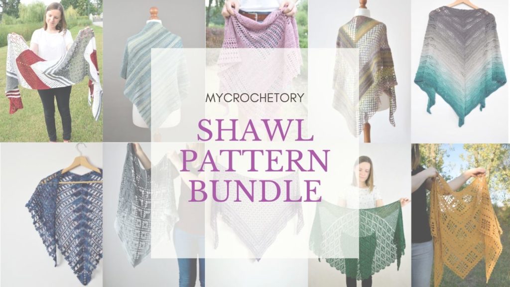 Crochet Shawl free pattern bundle