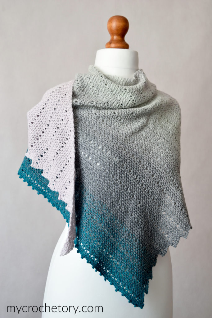Willow Shawl free crochet pattern