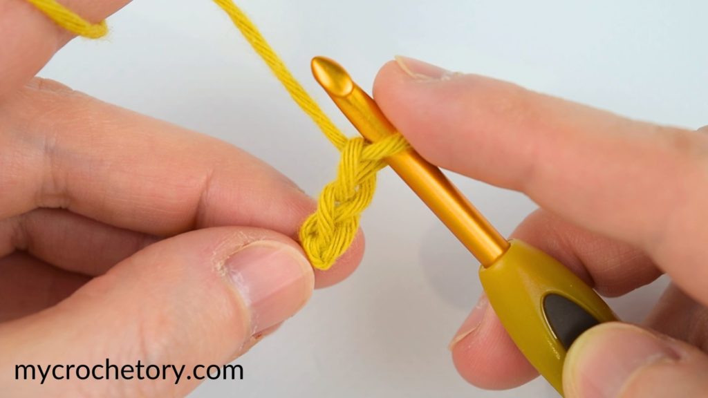 How to Foundation single crochet (Fsc)