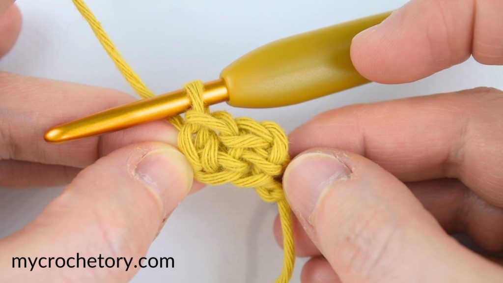 How to Foundation single crochet (Fsc)