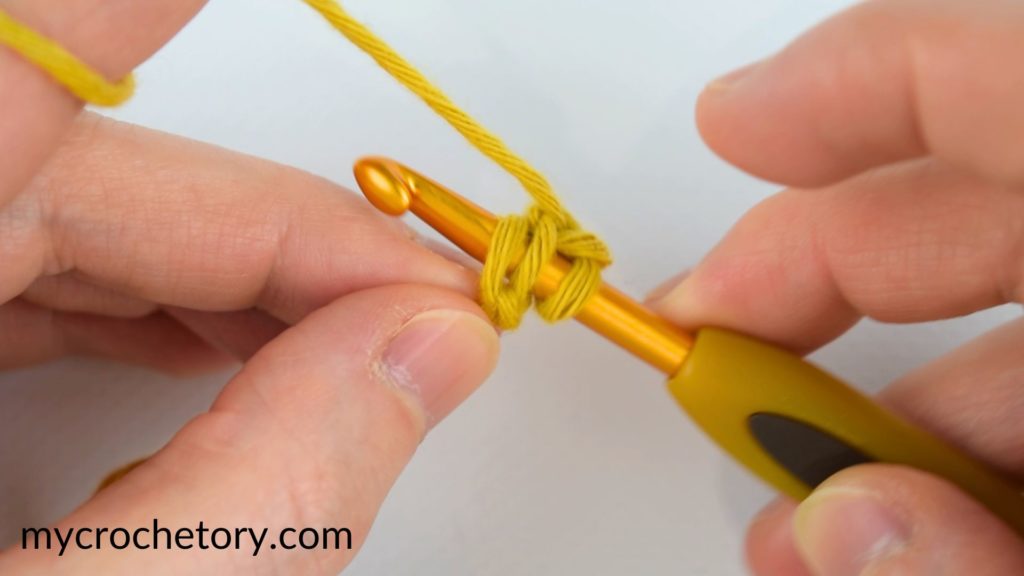 How to Foundation single crochet (Fsc)