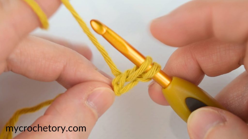 How to Foundation single crochet (Fsc)