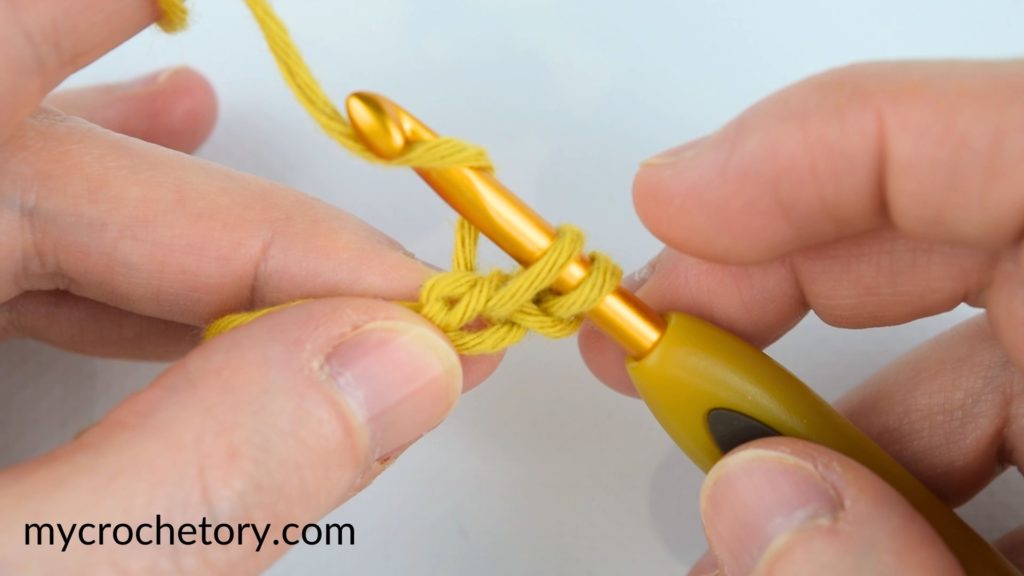 How to Foundation single crochet (Fsc)