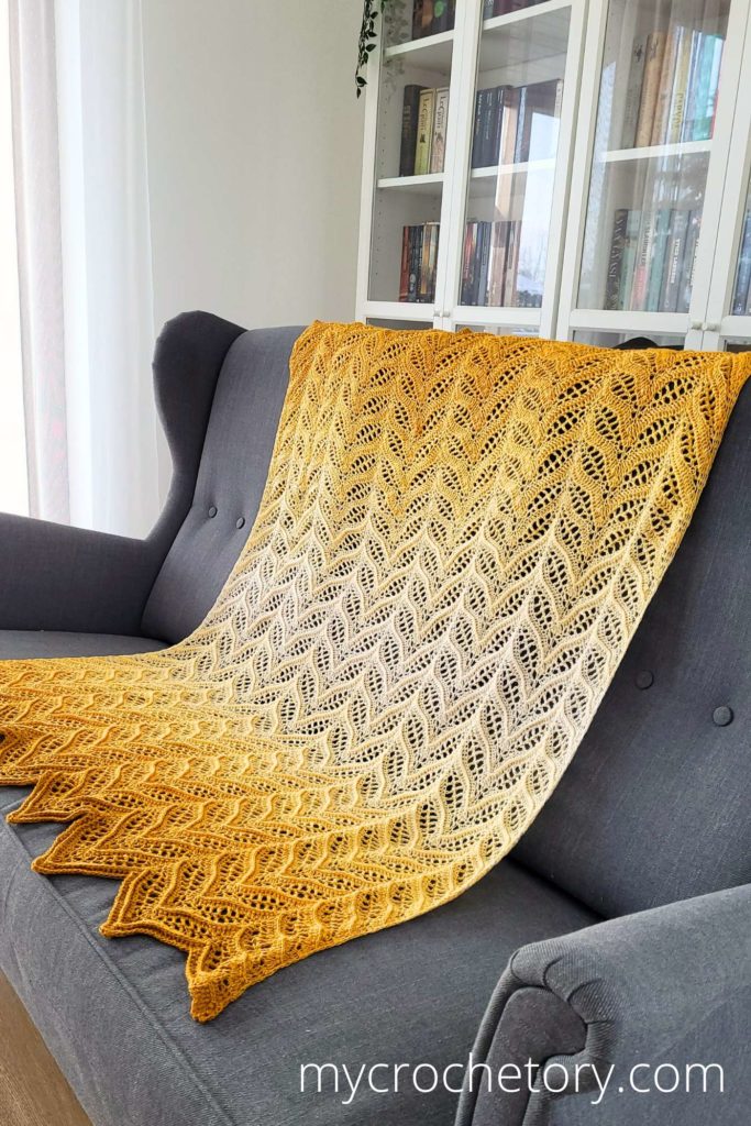 Tonnta Colorful Crochet Blanket free pattern
