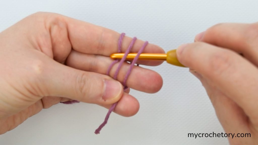 how do I crochet magic circle