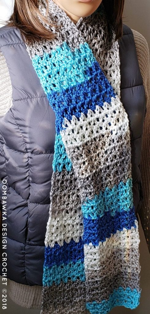 My Basic V-Stitch Scarf