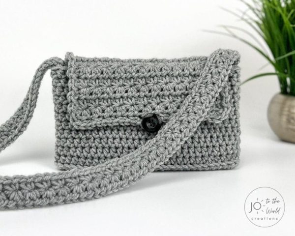 Star Flap Crochet Purse: free star stitch crochet pattern