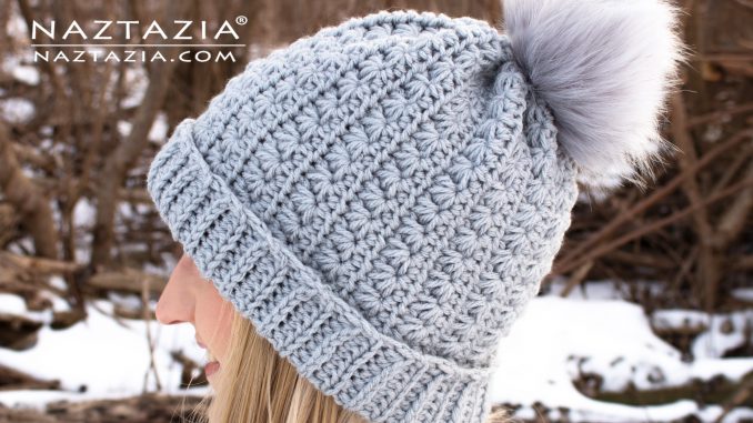 Crochet Star Stitch Hat: free star stitch crochet pattern