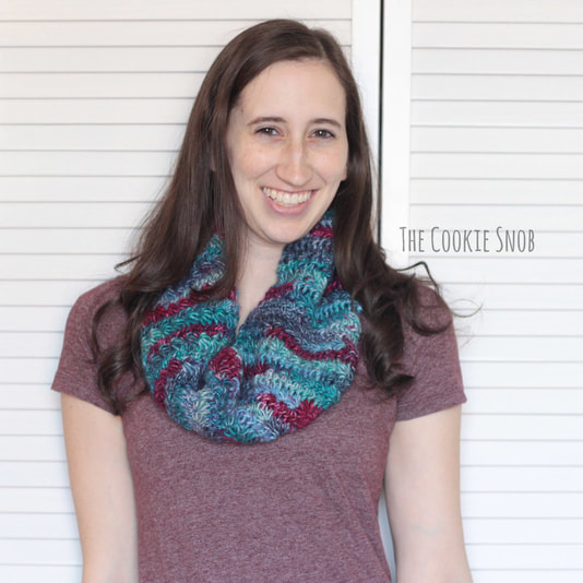 Star Stitch Cowl: free star stitch crochet pattern