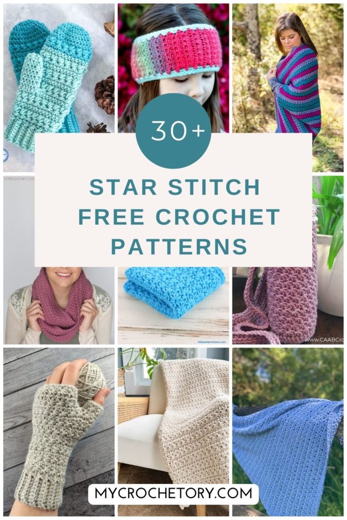 Stunning Free Star Stitch Crochet Patterns You'll Love