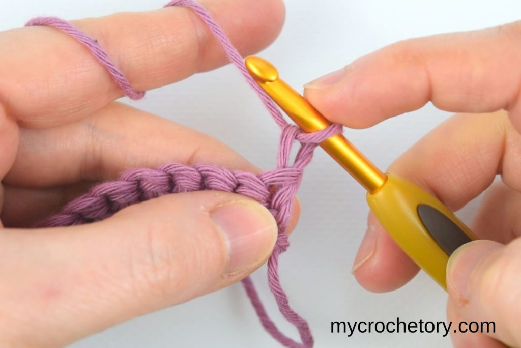 Starting a New Row - Mastering the Basics of Single Crochet
