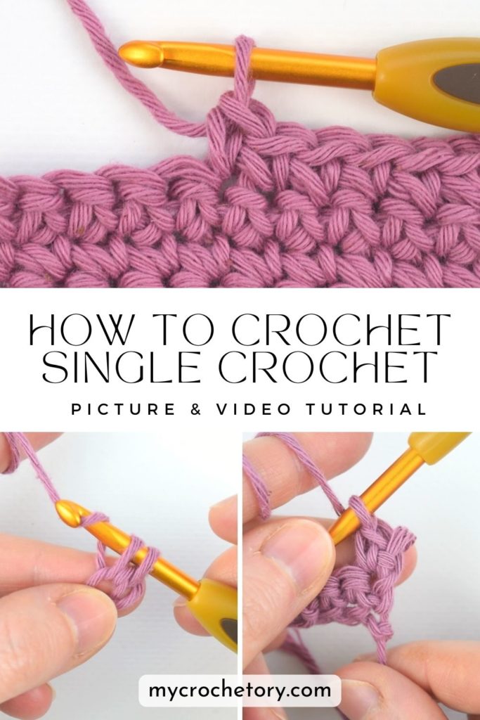Learn How to Single Crochet - Step by Step Tutorial