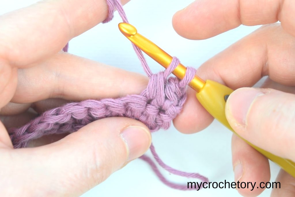 How to Single Crochet 2 Rows at once