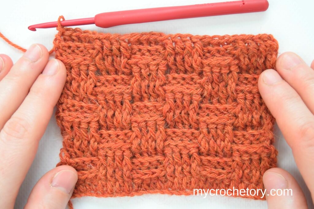 Creative Crochet Stitches - Basketweave Stitch