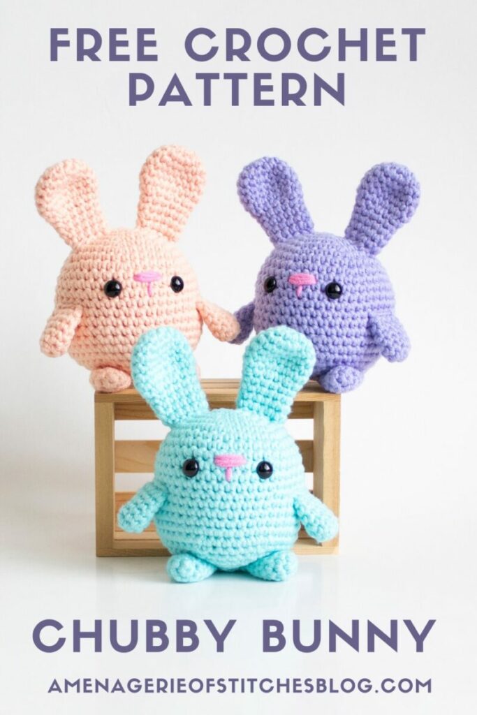 Easy and cute crochet bunny for spring. This crochet animal pattern free is great for beginners.