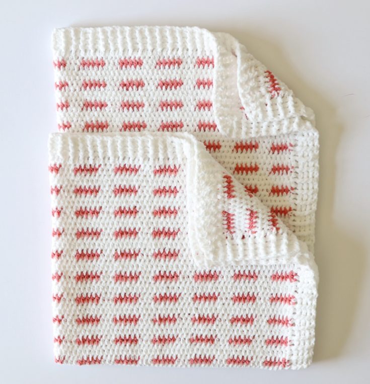 Crochet borders easy: Double Crochet Post Ribbing Border adds a cozy, ribbed texture.