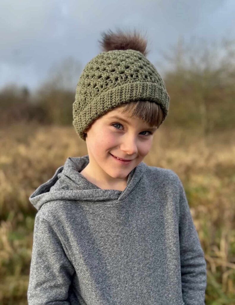 Stylish granny square infant crochet hat patterns for boys, featuring colorful crochet designs