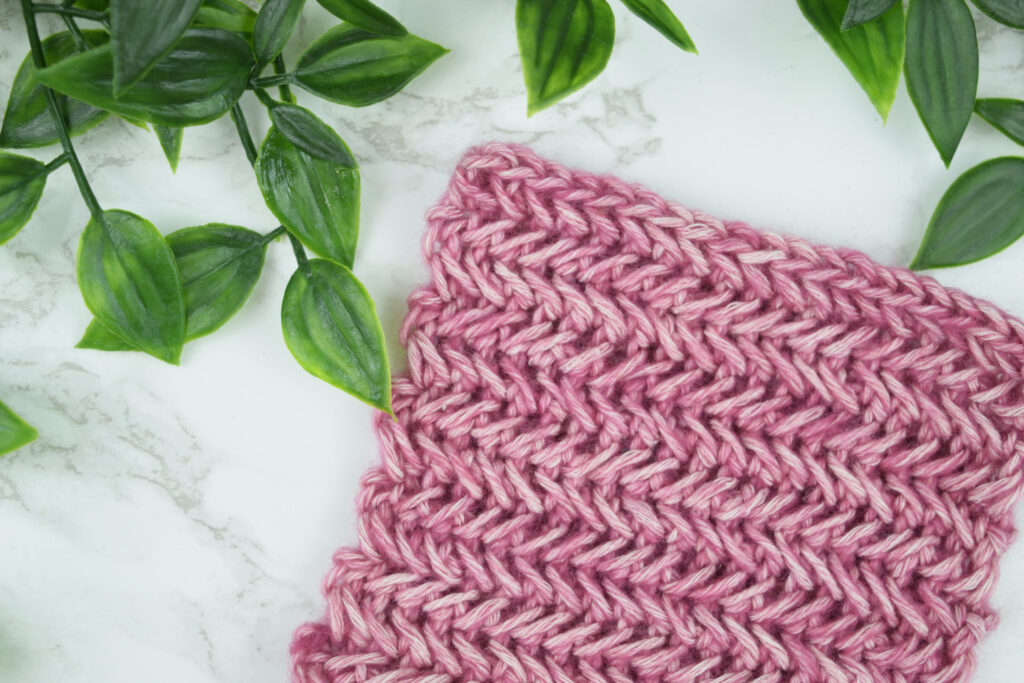 Creative Crochet Stitches - Herringbone Stitch