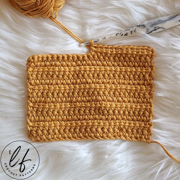 Creative Crochet Stitches - Linked Double Crochet Stitch