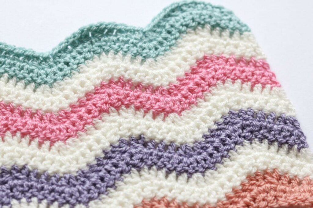 Creative Crochet Stitches - Ripple Stitch