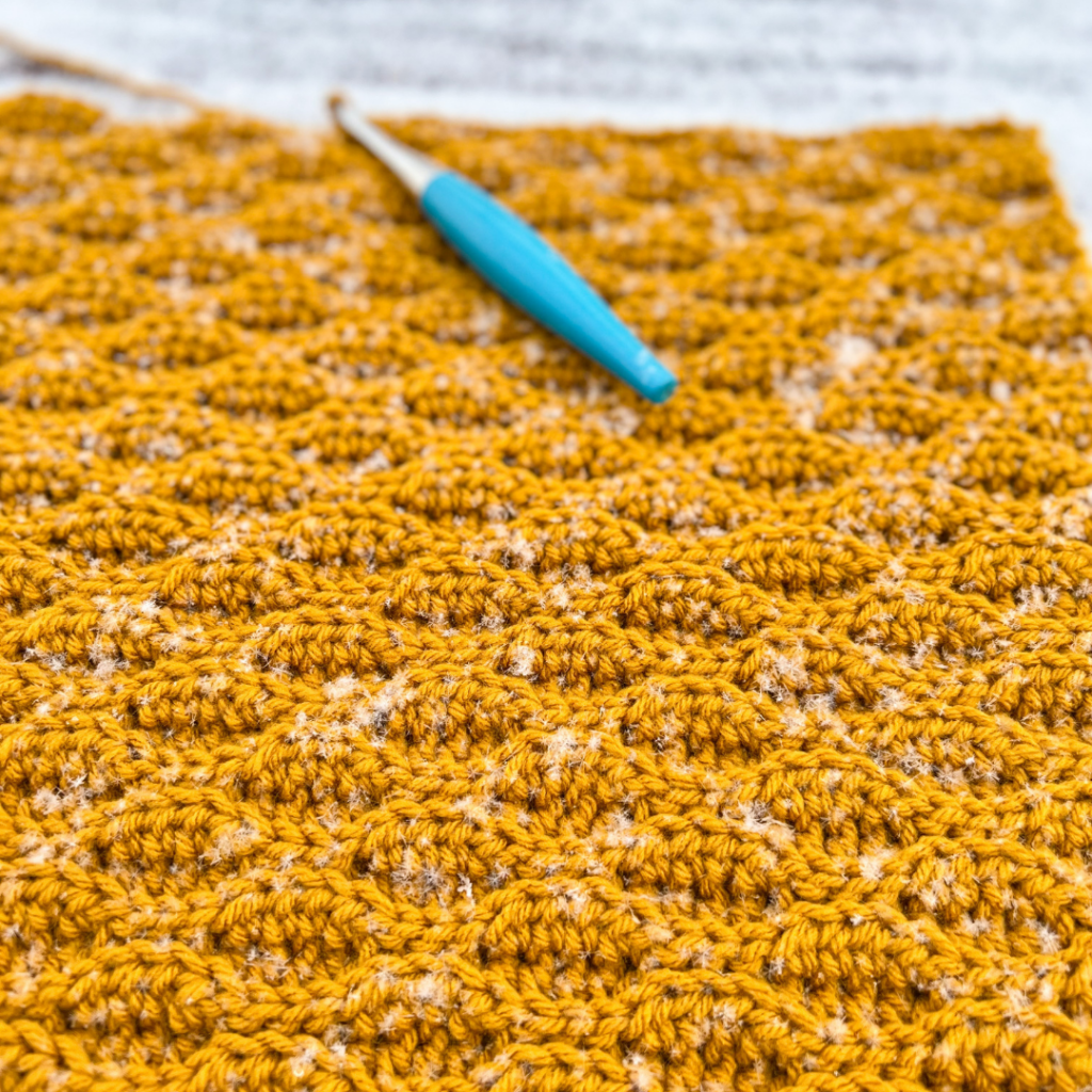 Creative Crochet Stitches - Almond Ridges Stitch