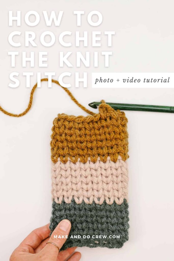 Creative Crochet Stitches - Waistcoat Stitch