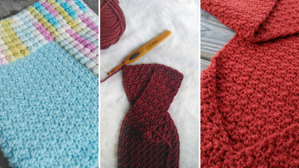Creative Crochet Stitches - Lemon Peel Stitch