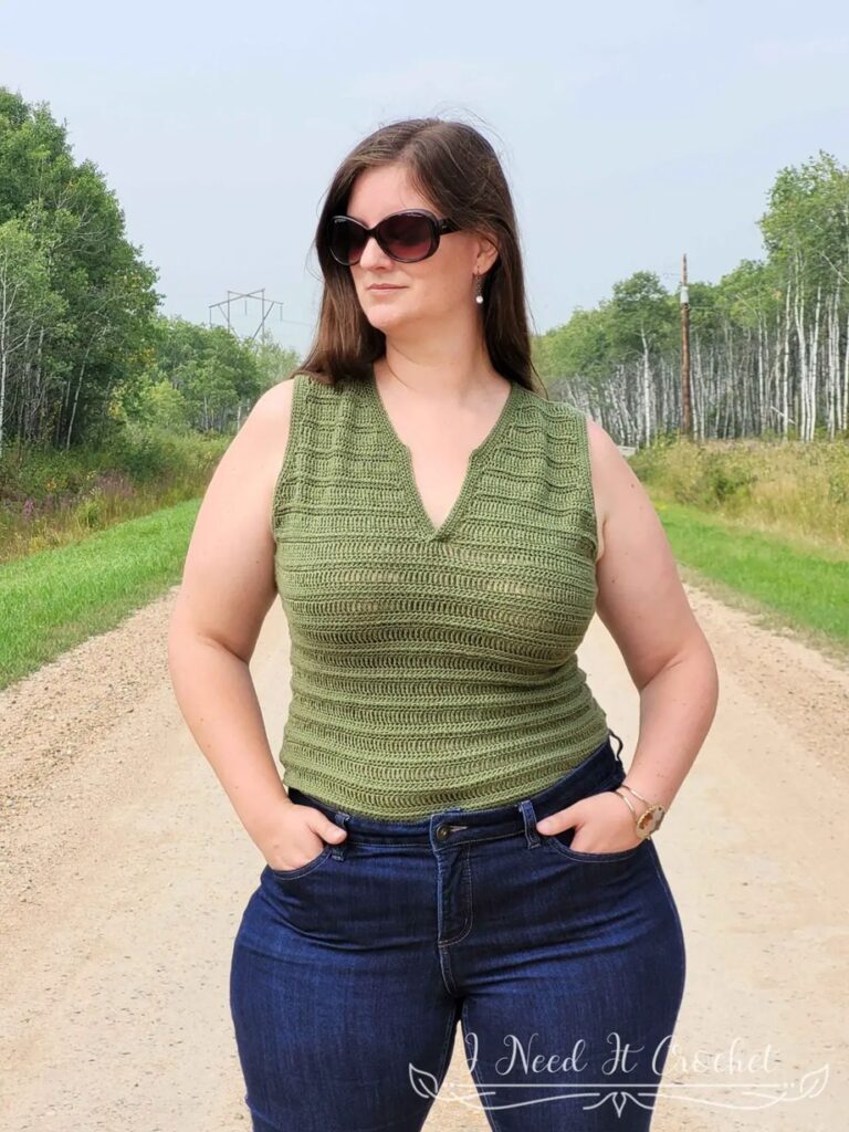 Double Trouble Tank | Cochet Womens Tops Patterns