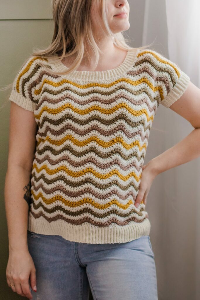 Misty Valey Tee | Cochet Womens Tops Patterns